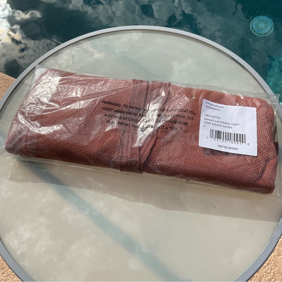 NWT Free People Mikah Layering Cuff Thermal Top Long Sleeve Size XS OB1543742 - Picture 4 of 9